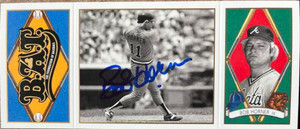Bob Horner Autographed 1993 Upper Deck All-Time Heroes #67