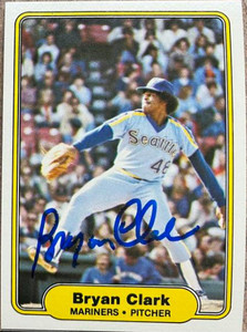Bryan Clark Autographed 1982 Fleer #507