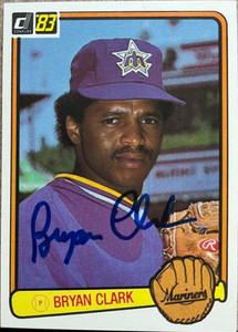 Bryan Clark Autographed 1983 Donruss #603