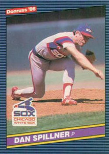 1986 Donruss #122 Dan Spillner NM-MT Chicago White Sox 