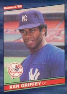 1986 Donruss #126 Ken Griffey Sr. NM-MT New York Yankees 