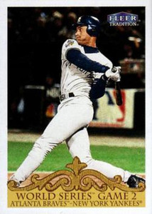 2000 Fleer Tradition #448 Derek Jeter WS NM/MT New York Yankees 