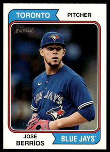 2023 Topps Heritage High Number #534 Jose Berrios NM-MT Toronto Blue Jays 