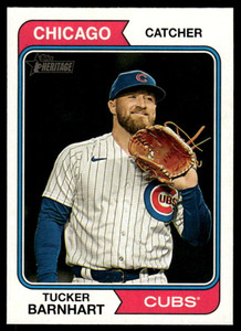2023 Topps Heritage High Number #689 Tucker Barnhart NM-MT Chicago Cubs 