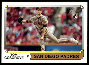 SOLD 147097 2023 Topps Heritage High Number #697 Tom Cosgrove NM-MT RC Rookie San Diego Padres 