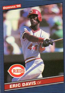 1986 Donruss #164 Eric Davis NM-MT Cincinnati Reds 