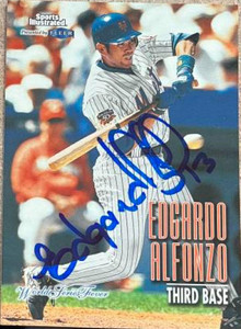 Edgardo Alfonzo Autographed 1998 Sports Illustrated World Series Fever #51