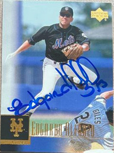 Edgardo Alfonzo Autographed 2001 Upper Deck #223