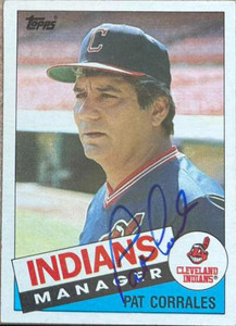 Pat Corrales Autographed 1985 Topps #119
