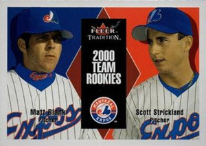 2000 Fleer Tradition Update #53 Matt Blank/Scott Strickland NM-MT Montreal Expos 