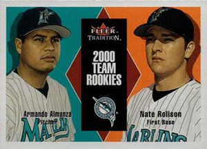 2000 Fleer Tradition Update #78 Nate Rolison/Armando Almanza NM-MT Florida Marlins 