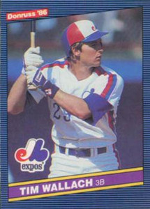 1986 Donruss #219 Tim Wallach NM-MT Montreal Expos 