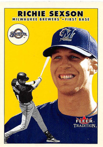 2000 Fleer Tradition Update #U127 Richie Sexson NM-MT Milwaukee Brewers 