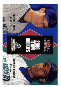 2000 Fleer Tradition Update #U141 Jason Conti/Geraldo Guzman NM-MT RC Rookie Arizona Diamondbacks 