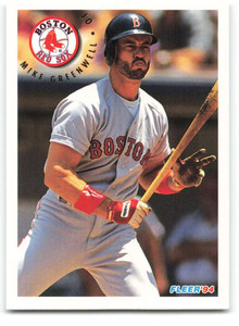 1994 Fleer #33 Mike Greenwell VG Boston Red Sox 