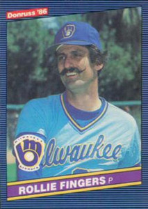 1986 Donruss #229 Rollie Fingers NM-MT Milwaukee Brewers 