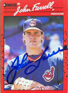 John Farrell Autographed 1990 Donruss #232