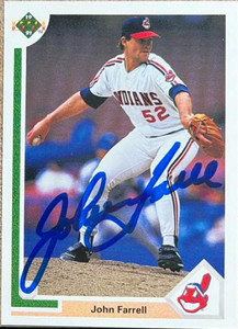 John Farrell Autographed 1991 Upper Deck #692