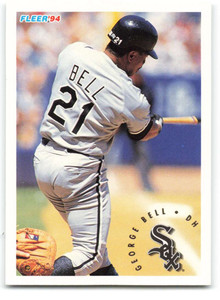1994 Fleer #75 George Bell VG Chicago White Sox 
