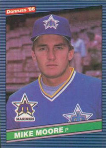 1986 Donruss #240 Mike Moore NM-MT Seattle Mariners 
