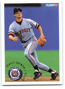 1994 Fleer #129 Travis Fryman VG Detroit Tigers 