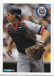 1994 Fleer #137 Chad Kreuter VG Detroit Tigers 