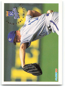 1994 Fleer #152 David Cone VG Kansas City Royals 