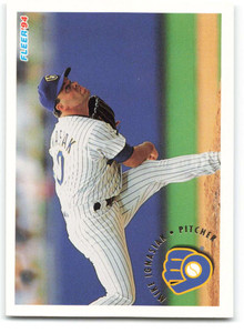 1994 Fleer #179 Mike Ignasiak VG Milwaukee Brewers 