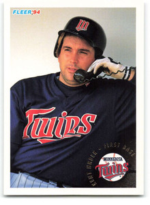 1994 Fleer #208 Kent Hrbek VG Minnesota Twins 