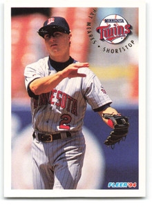 1994 Fleer #214 Pat Meares VG Minnesota Twins 