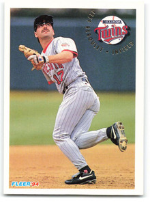 1994 Fleer #218 Jeff Reboulet VG Minnesota Twins 