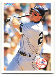 1994 Fleer #238 Kevin Maas VG New York Yankees 