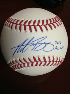 Andrew Bailey Autographed ROMLB Baseball AL ROY 2009