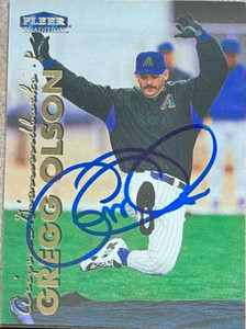 Gregg Olson Autographed 1999 Fleer Tradition #498