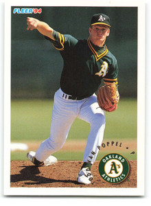 1994 Fleer #275 Todd Van Poppel VG Oakland Athletics 