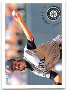 SOLD 39671 1994 Fleer #290 Randy Johnson VG Seattle Mariners 