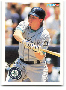 1994 Fleer #298 Mackey Sasser VG Seattle Mariners 