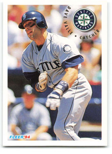 1994 Fleer #300 Dave Valle VG Seattle Mariners 