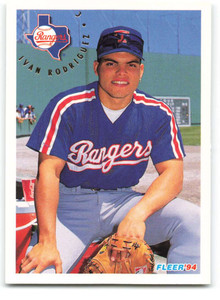 1994 Fleer #319 Ivan Rodriguez VG Texas Rangers 