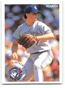 1994 Fleer #335 Pat Hentgen VG Toronto Blue Jays 