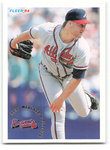 1994 Fleer #368 Kent Mercker VG Atlanta Braves 