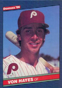 1989 Topps #385 Von Hayes NM-MT Philadelphia Phillies - Under the Radar  Sports