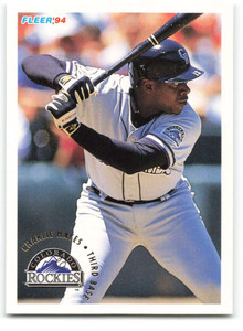 1994 Fleer #443 Charlie Hayes VG Colorado Rockies 