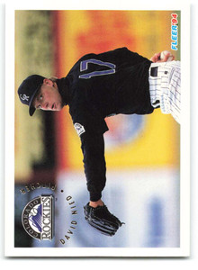 1994 Fleer #447 David Nied VG Colorado Rockies 