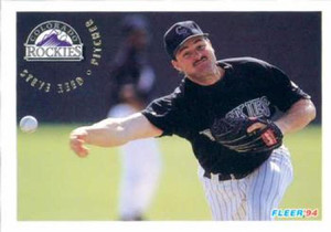 1994 Fleer #450 Steve Reed VG Colorado Rockies 