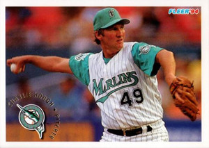 1994 Fleer #469 Charlie Hough VG Florida Marlins 