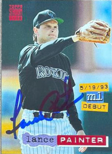 Lance Painter Autographed 1994 Stadium Club #77