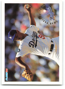 1994 Fleer #508 Omar Daal VG Los Angeles Dodgers 