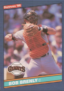 1986 Donruss #323 Bob Brenly NM-MT San Francisco Giants 