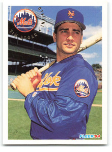 1994 Fleer #557 Tim Bogar VG New York Mets 